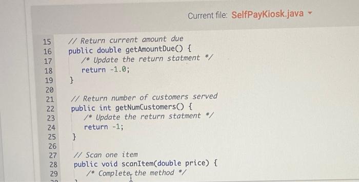 Note: This program is designed for incremental development. Complete each step and