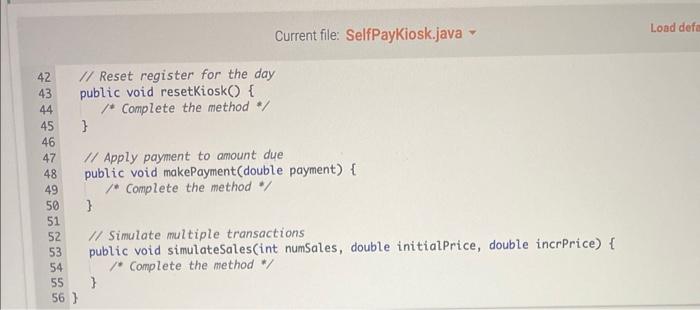 tests pass after each step but confirm progress. The main0 method in