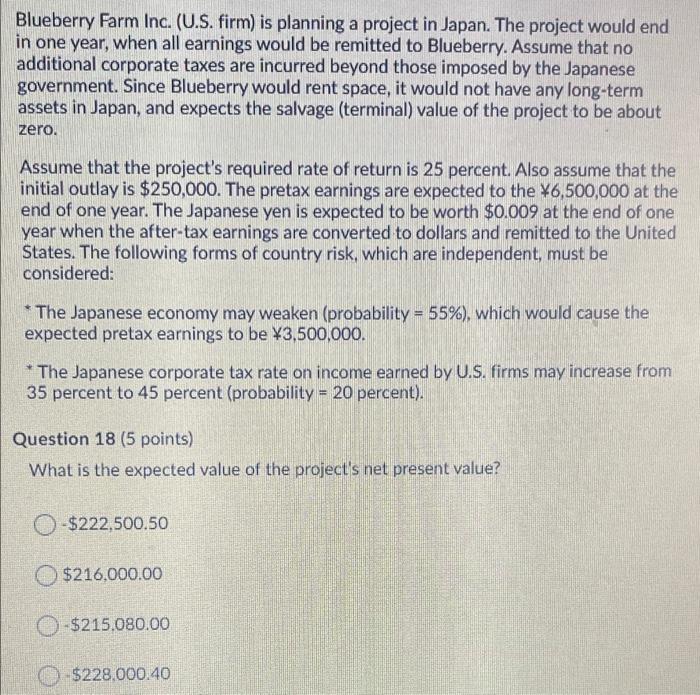 i need the step by step process. and also the answers. Blueberry