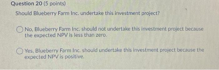 would end in one year, when all earnings would be remitted to