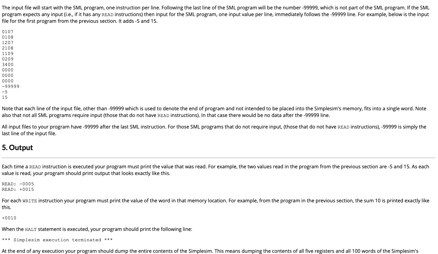 project) much easier. You will need to complete the second in the