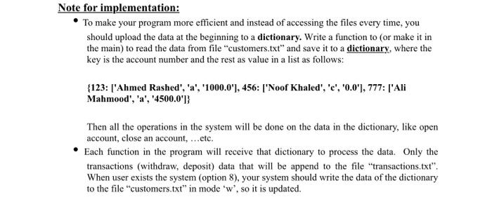user through the following: 1-Main Menu When your program starts, it should