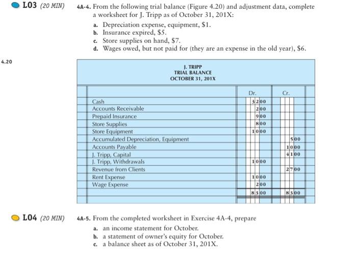 Please make sure that the worksheet includes trial balance, adjustments, adjusted trial