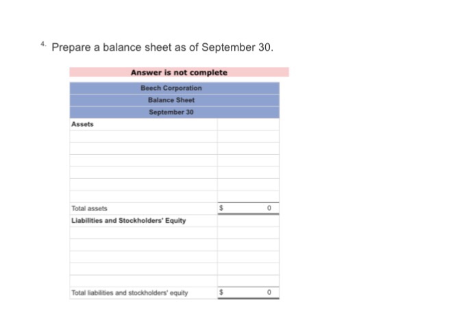 June 30th is shown below: Beech Corporation Balance Sheet 92,000 130,000 Accounts