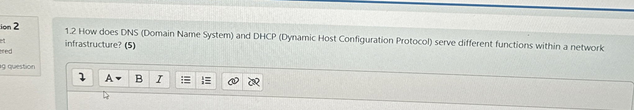  ion 2 1.2 How does DNS (Domain Name System) and DHCP