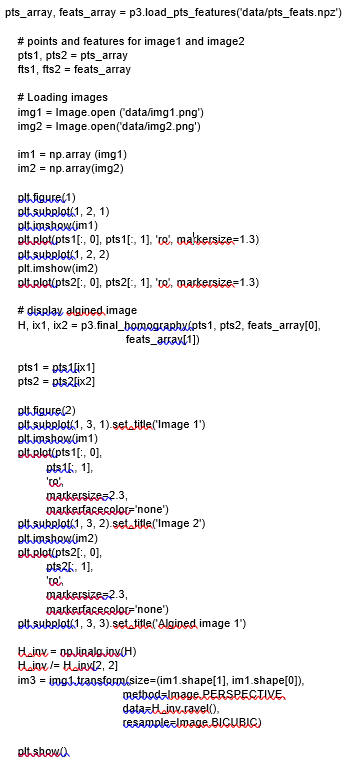  Code outline and main code (in attached image) made by me
