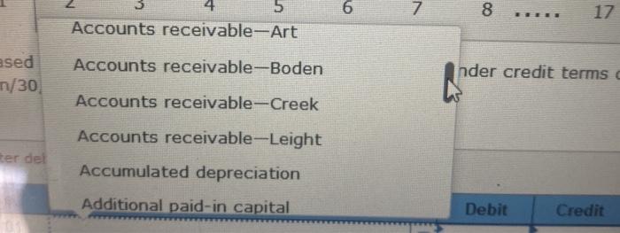 to identify each receivable and payable, for example, record the purchase on