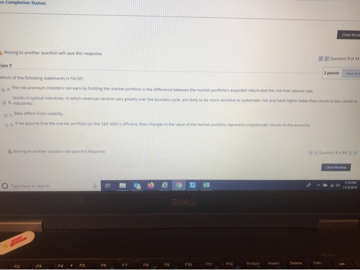  on Completion Status: Close Wind Moving to another question will save