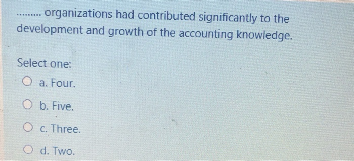  ***** organizations had contributed significantly to the development and growth of