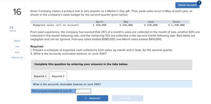 work Silver Company makes a product that is very popular as a