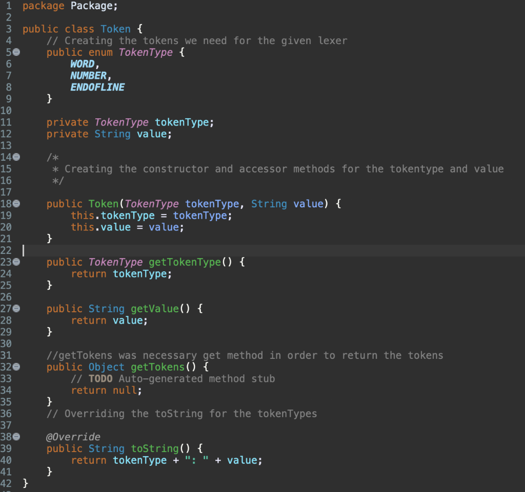keywords. We will add the punctuation that we need. We will process