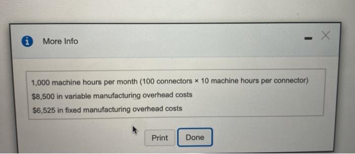 require 10 machine hours. according to the static budget, absolute expected to