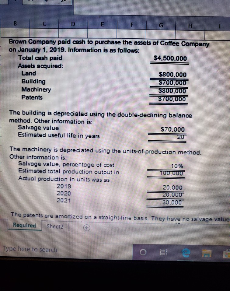 General Journal Needed? B C D E F G H Brown