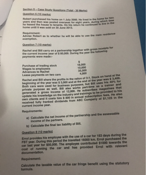 1(6 marks) How is the 'net amount for a tax period calculated