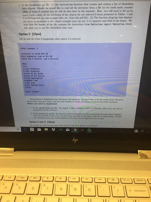 Each entry in the library can be identified by its media type