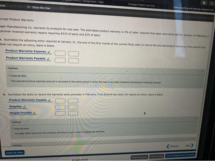  Assignment Take Cengage Digital Learning Sook Show Me How Online teaching