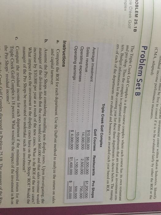  The Triple Creek Golf Complex is a three-course complex where each