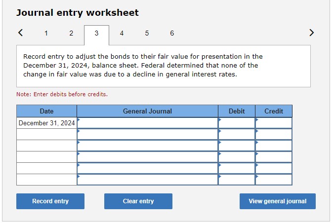 presentation in the December 31,2025, balance sheet. Federal determined that one-half of