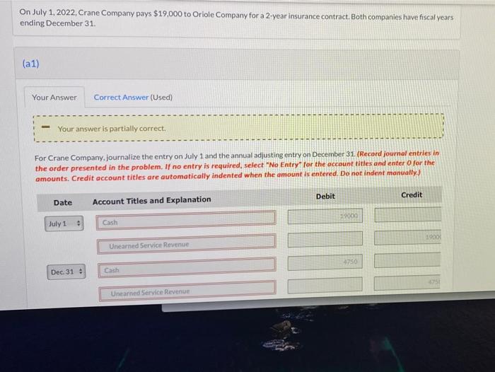  how do i do part 2 On July 1, 2022, Crane