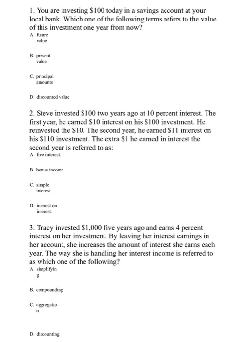 years and pay 0.75 percent interest per month. Annuity A will pay