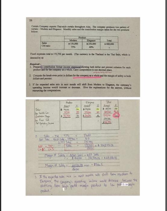 Please explain No. 1 step by Step follow: dencued by a) Recuind: