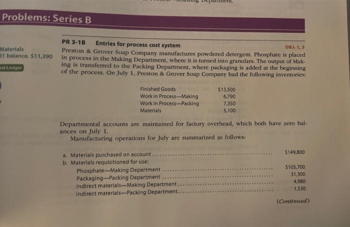  I only need part one completed! please show all work thank