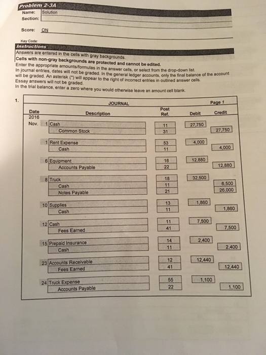  Problem 2-34 Name: Solution Section: Score: N Instructions Answers are entered