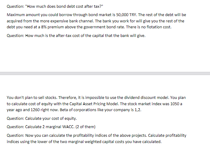 the work group. You've got six projects in front of you. There's