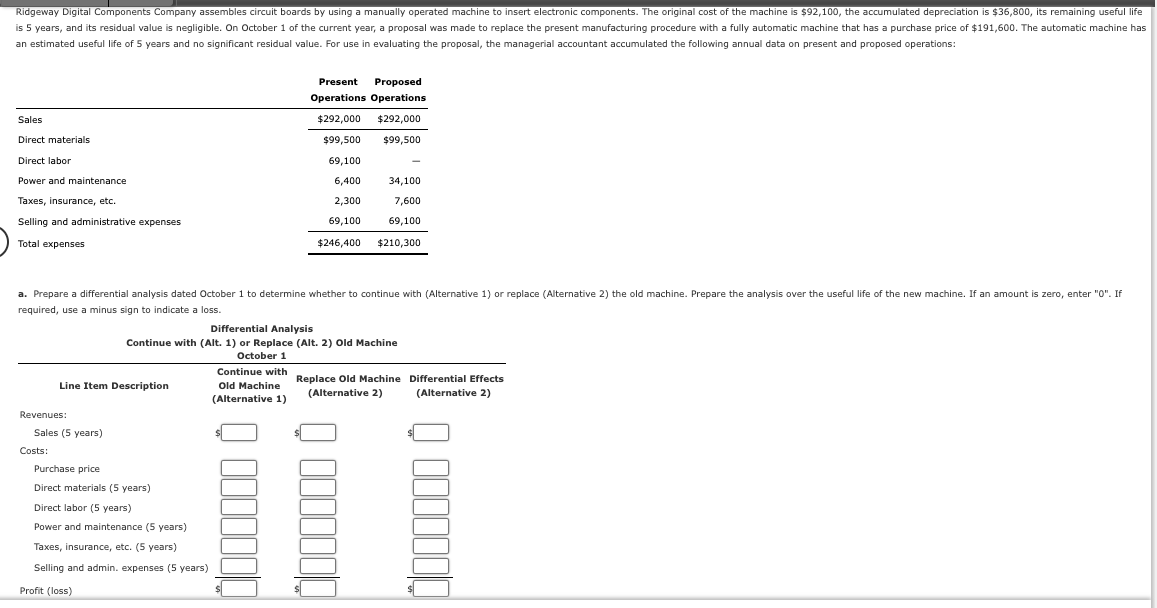  Ridgeway Digital Components Company assembles circuit boards by using a manually