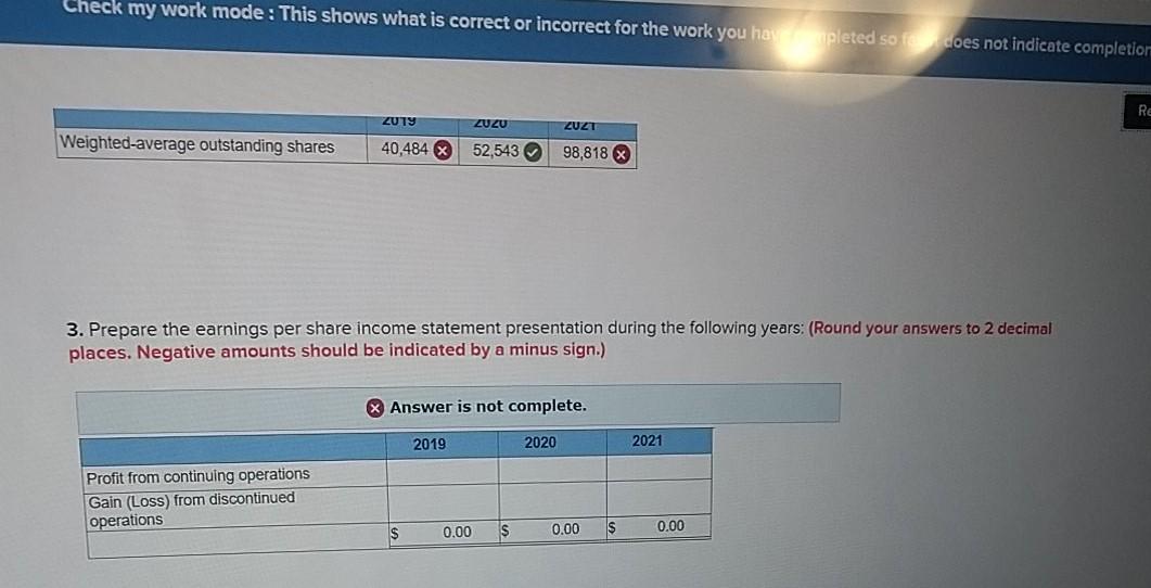 Inc. were originally presented as follows: Required: 1. Calculate the 11 missing