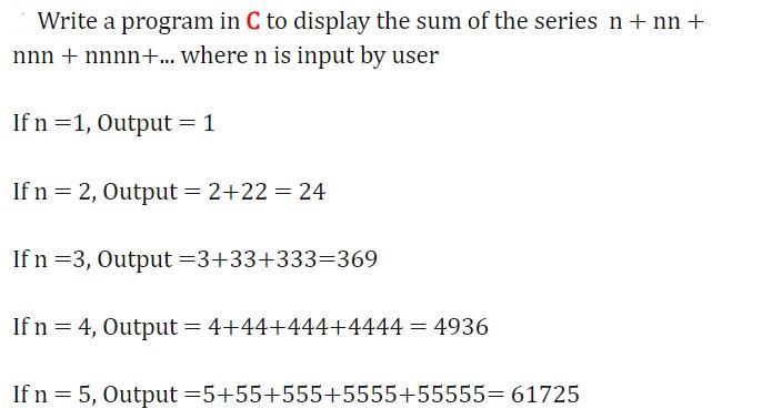  Assume n is between 1 and 9 Write a program in
