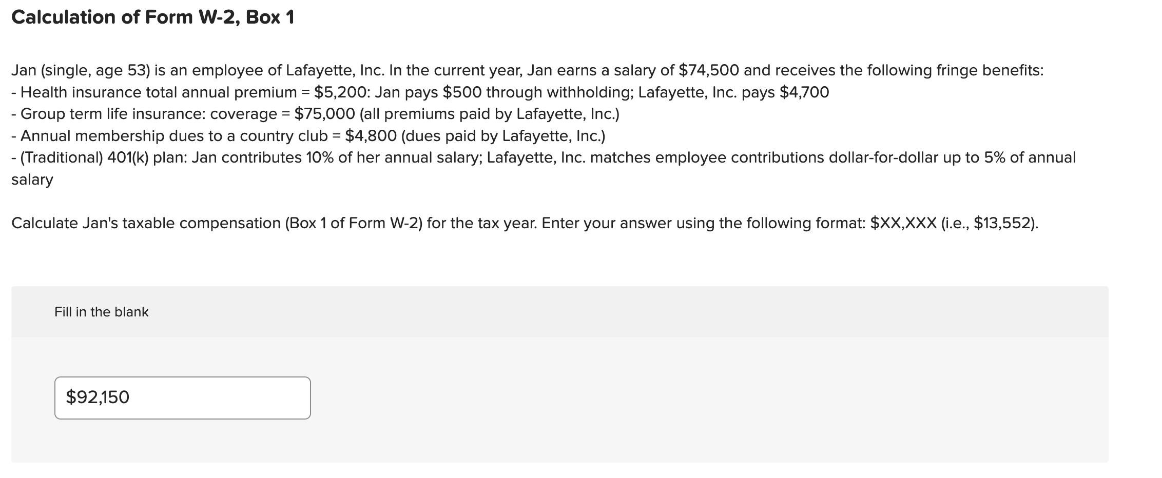 The answer in the box is INCORRECT- please help! this is for