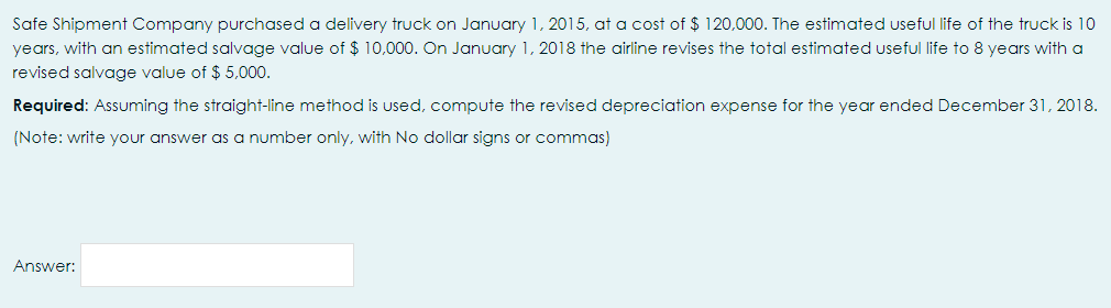 plz solve it quickly plz solve it as soon as Safe Shipment