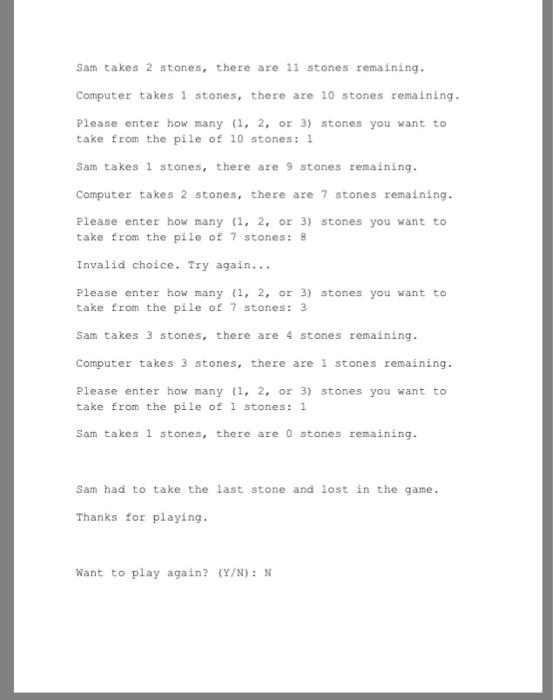 public interface for each button. When client invoke start button, it should
