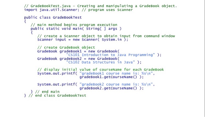 set of lecture slides. For convenience, those two classes are reproduced below