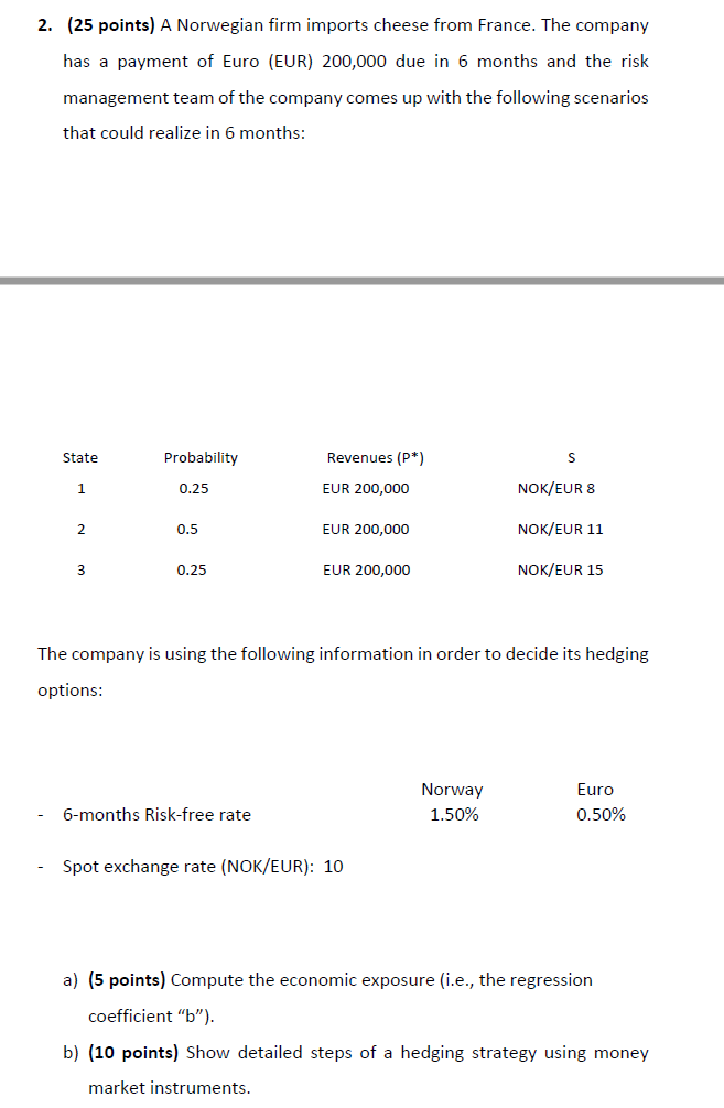 Please solve the first 2 points worth 5 & 10 points respectively