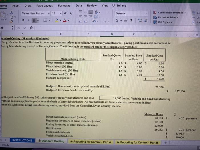  ind Del For Home Insert Draw Page Layout Formulas Data Review