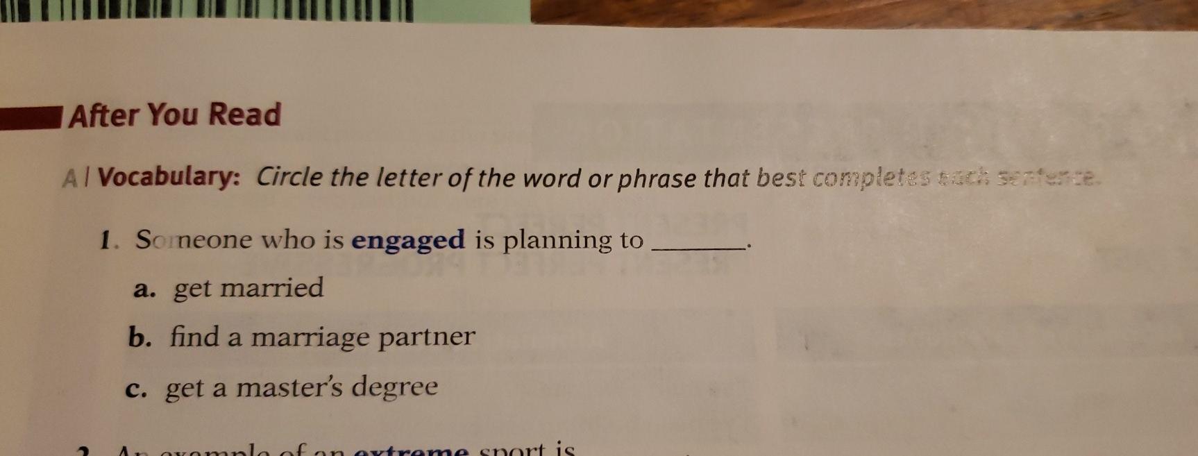 identifying adjective clauses to define words. First, match the words on the