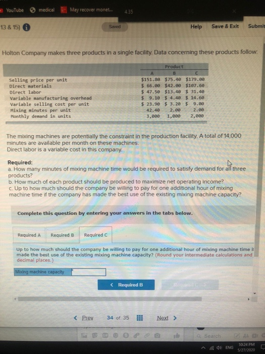 a single facility. Data concerning these products fol 4 t:23:46 Selling price