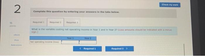 per Gross margin Selling and dinistrative expenses Net operating income S 1,000
