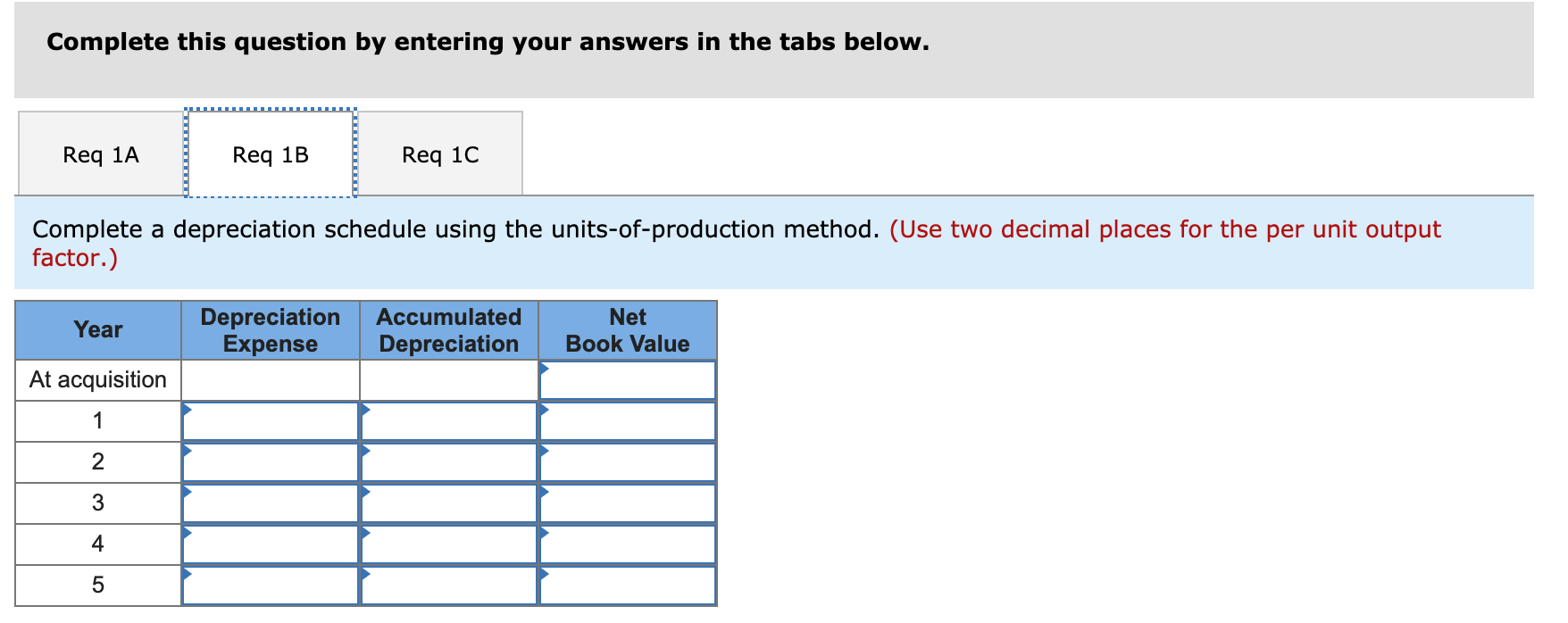 a new stamping machine at the beginning of the year at a