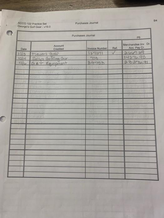Coll Gear - V19.0 An SutrLedger CA Sills Goting Gear ACCO 102