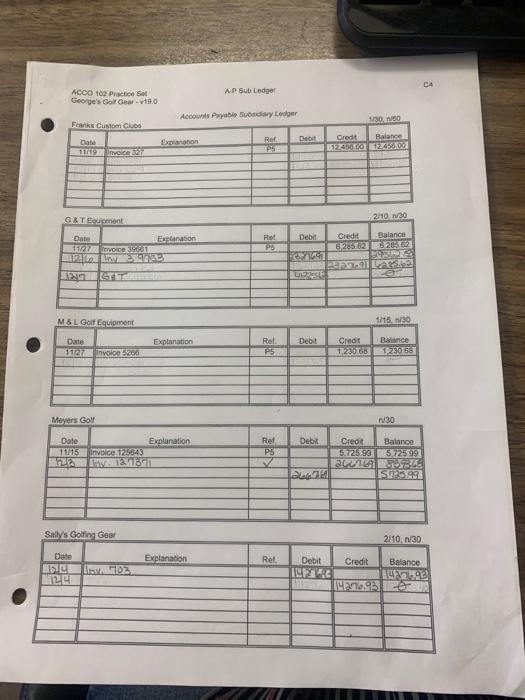 Prachice Sot George \& Gell Gear - 190 A.R Sut Ledger Crookside