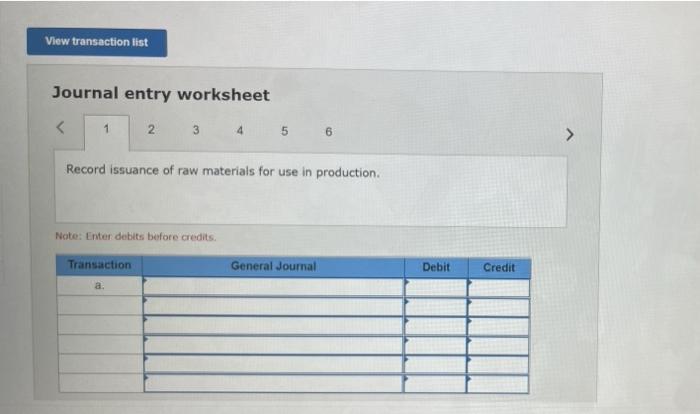 the company's operations in March follows: 2. Raw materials used in production