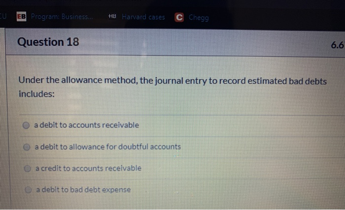 6.67 pts The Double-Declining-Balance method of depreciating an asset results in greater