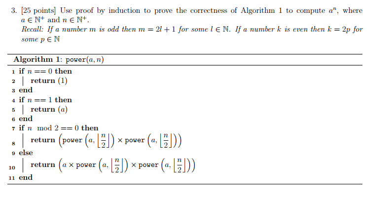 PLEASE SOLVE ALL FOR THUMBS UP!!!!! 3. [25 points Use proof
