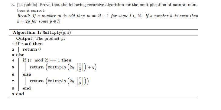 where a E N+ and n EN+ Recall: If a number m