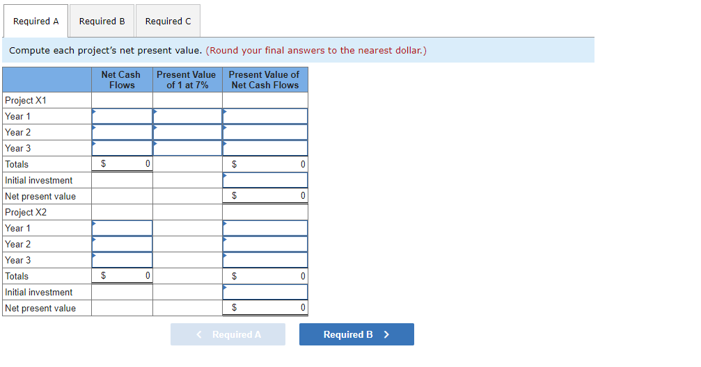 answers in the tabs below. Following is information on two alternative investment