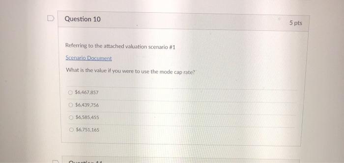 equity since the mortgage is not taken into account Question 3 5