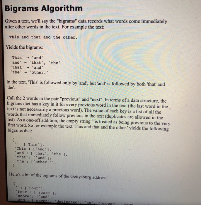python # --- Define your functions here --- def main(): args =